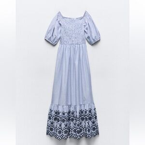 Off the shoulder high low dress